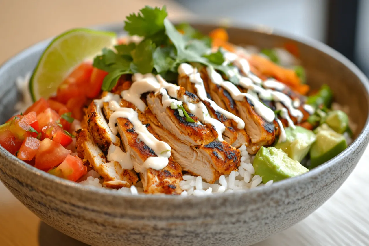 Chicken taco
