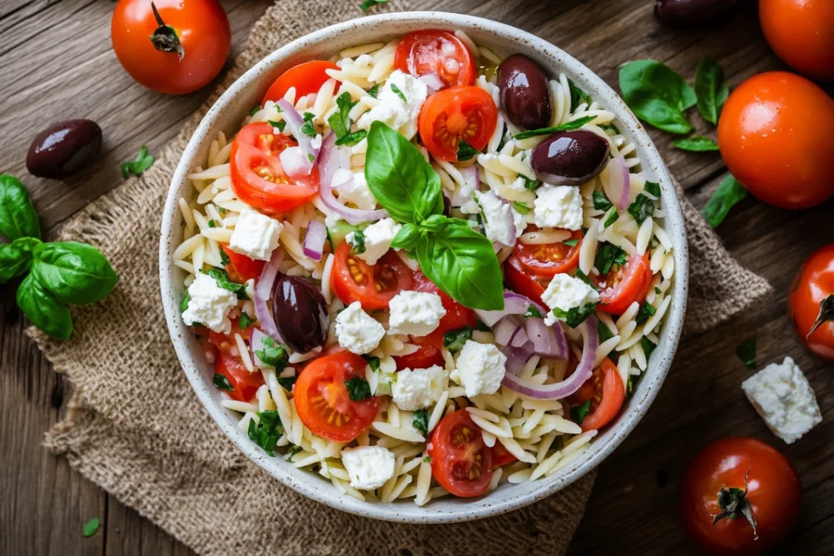 Greek Orzo Salad