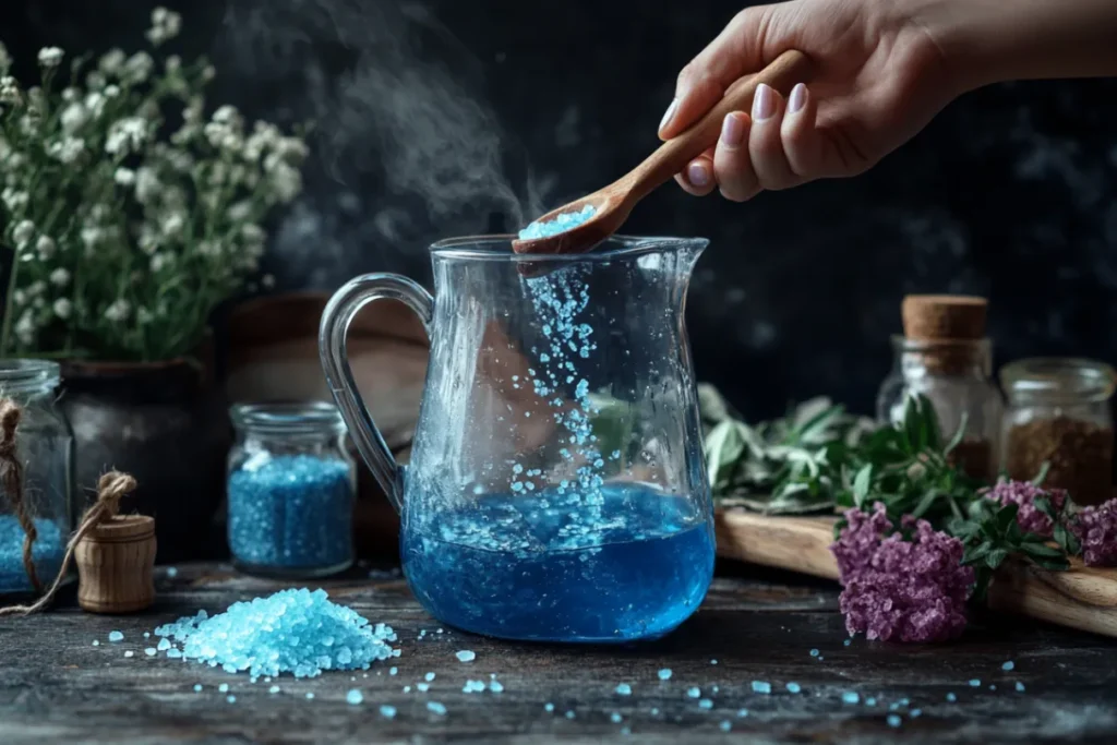 blue salt trick