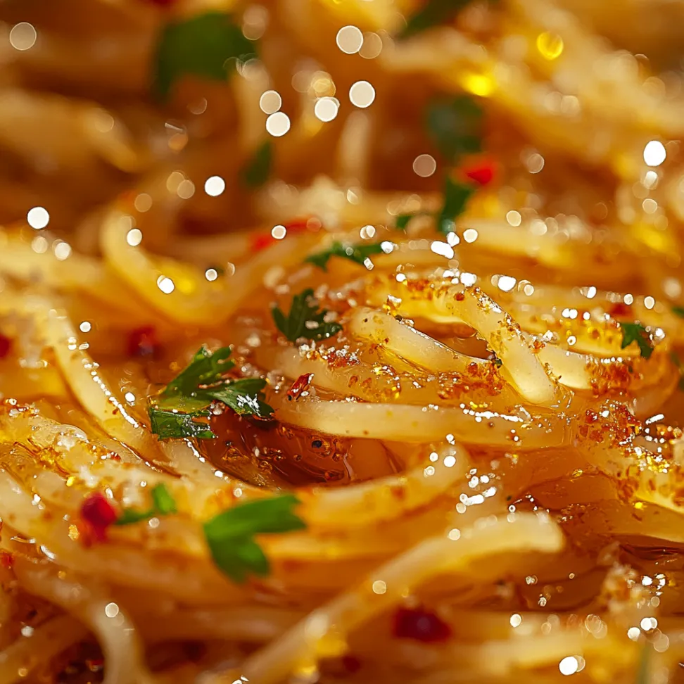 garlic spaghetti