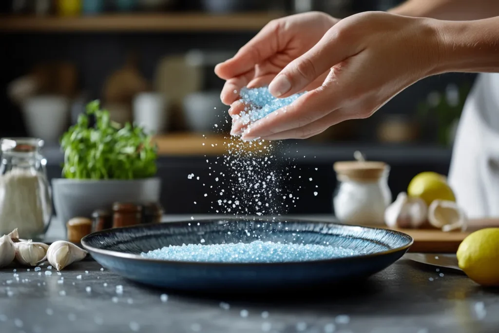 blue salt trick