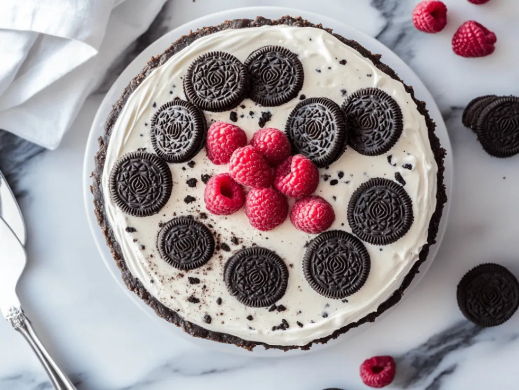 No Bake Oreo Cheesecake