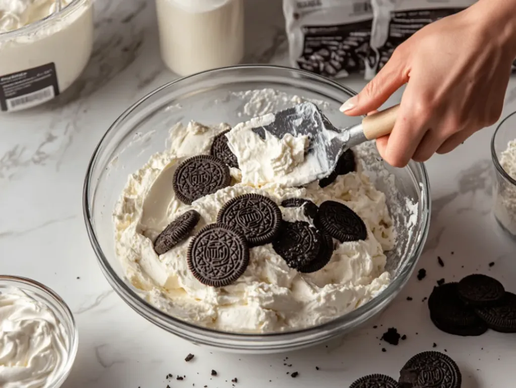 No Bake Oreo Cheesecake