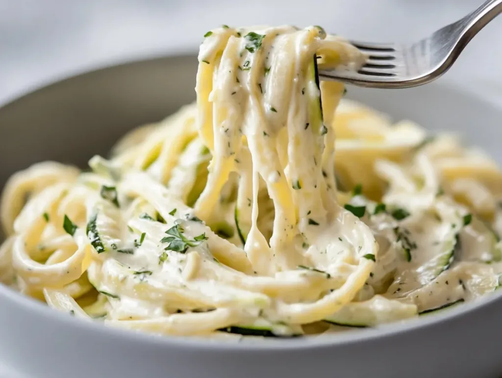 Creamy Zucchini Pasta
