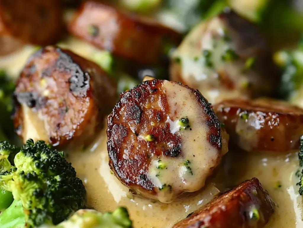 Creamy Kielbasa Broccoli