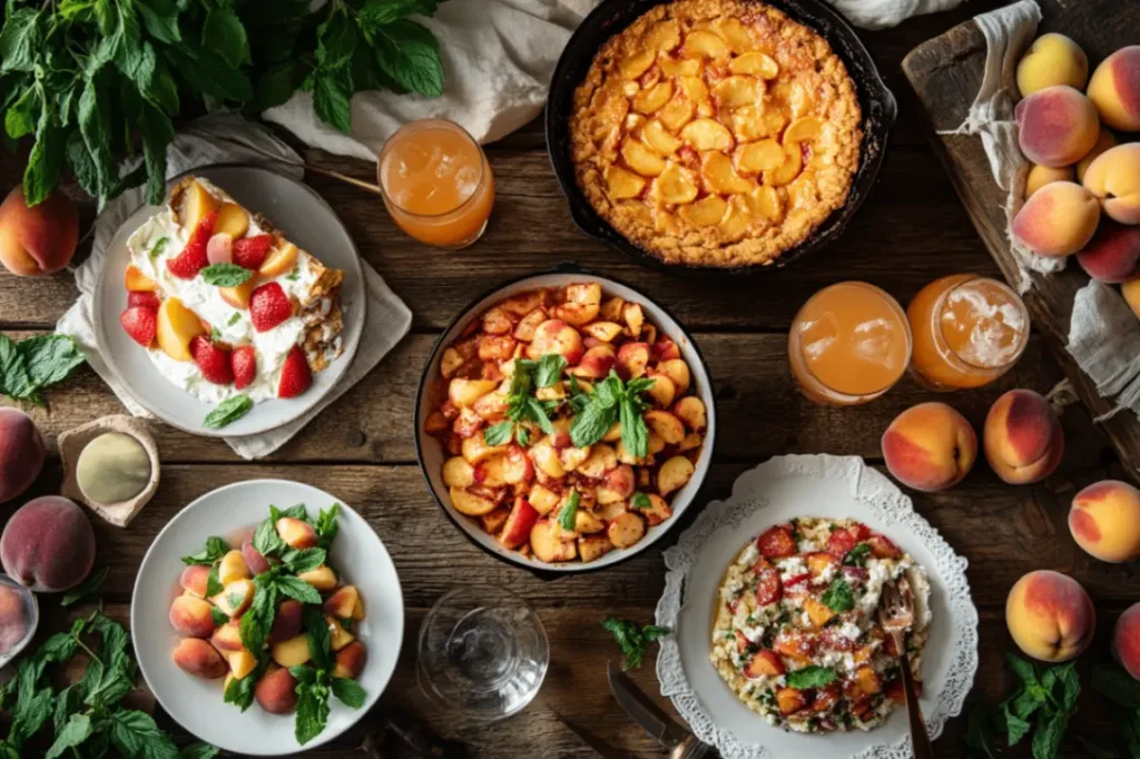 10 fresh peach recipes