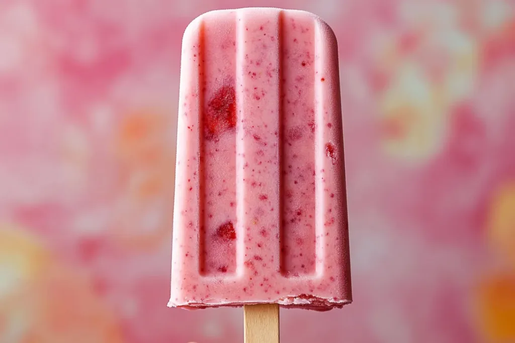 frozen yogurt popsicle