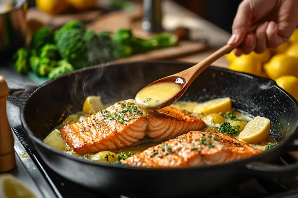 lemon butter salmon