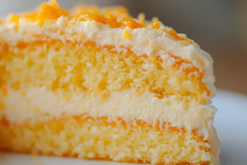 Orange Creamsicle Cake