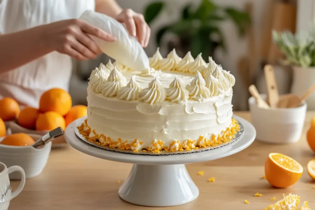 Orange Creamsicle Cake