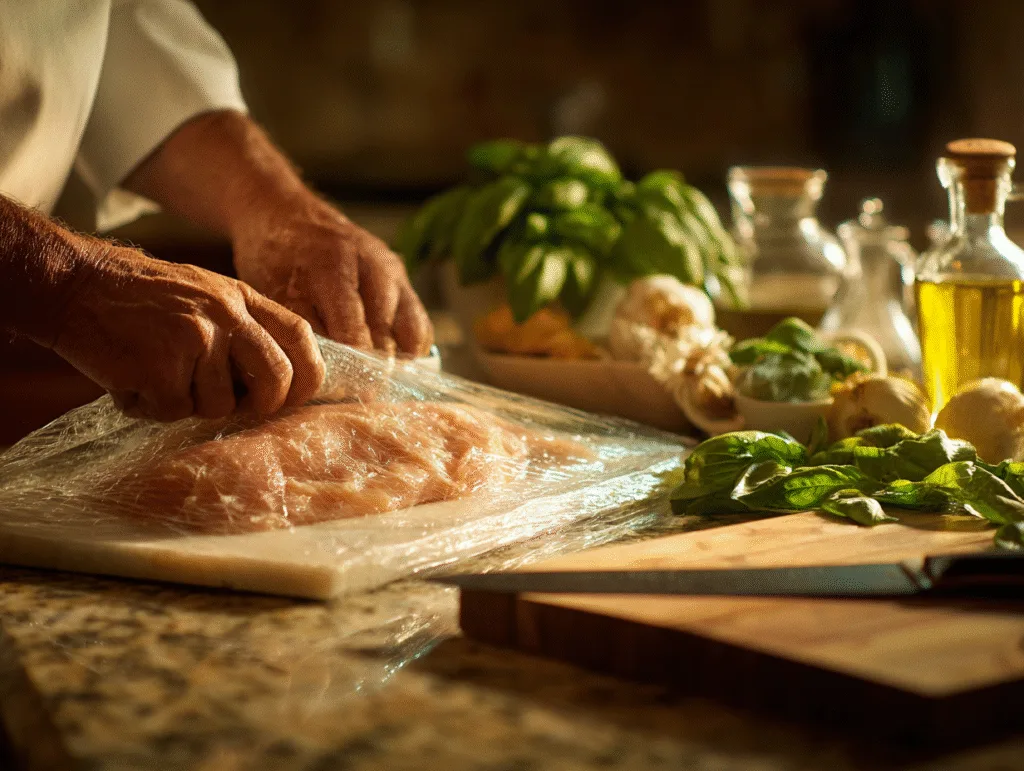 Italian basil chicken cutlets