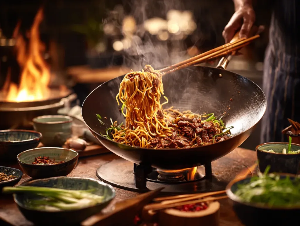 Spicy Cumin Lamb Noodles