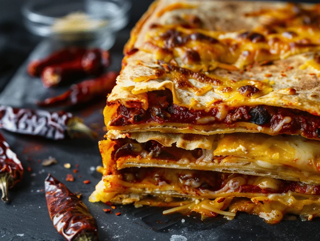 Chimayo Red Chile Enchilada