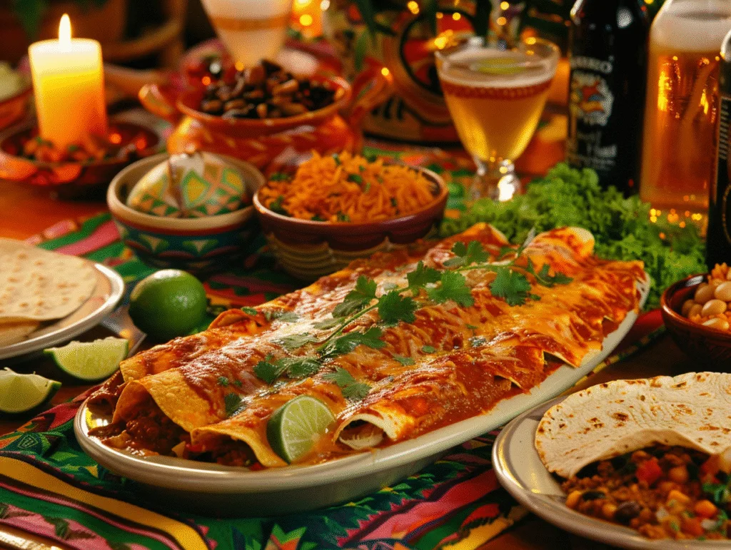 Chimayo Red Chile Enchilada