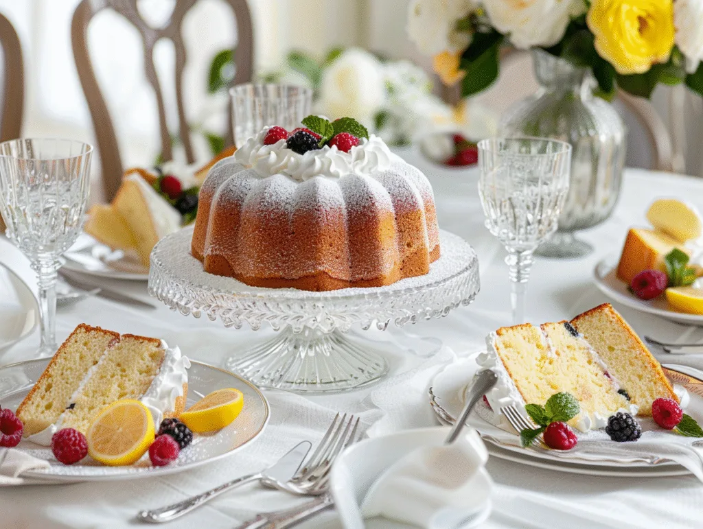 Fresh Fruit Sponge Cake Recipe