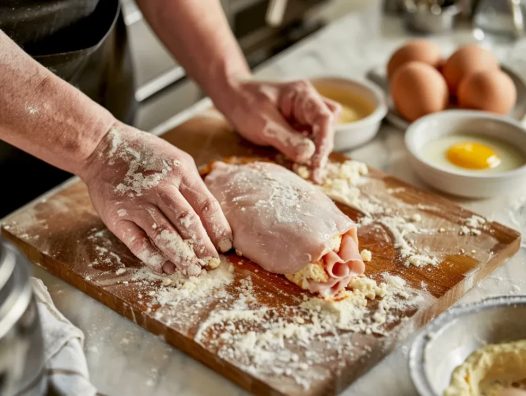 Stuffed Chicken Cordon Bleu Bake