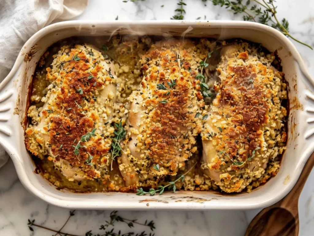 Stuffed Chicken Cordon Bleu Bake