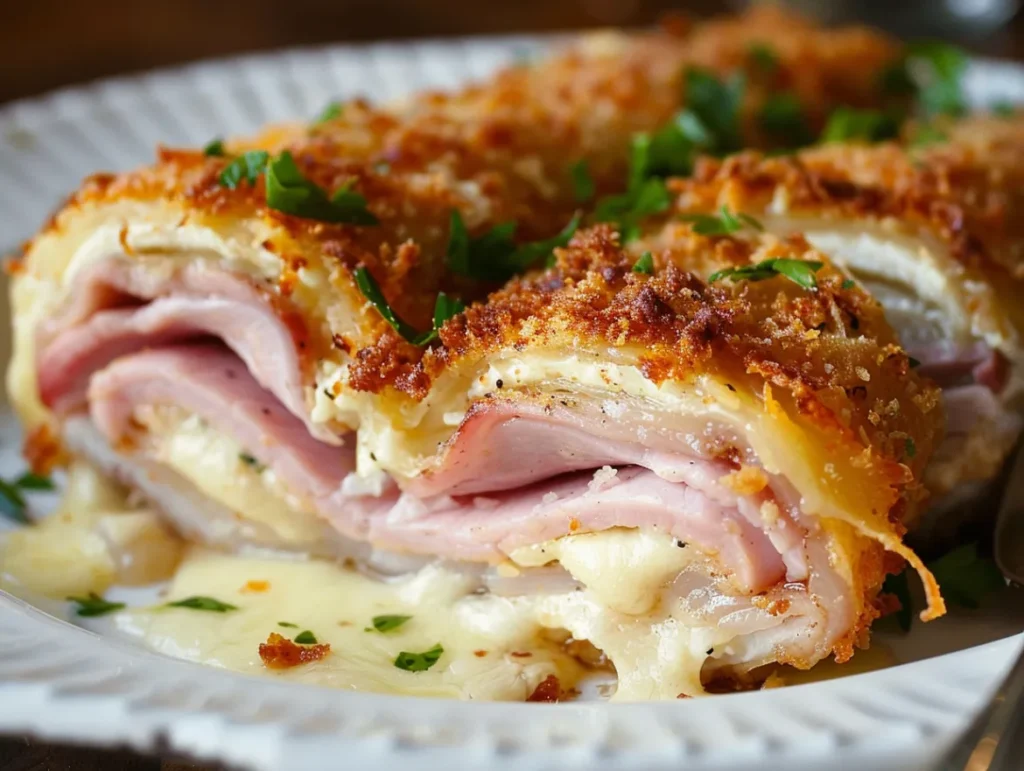 Stuffed Chicken Cordon Bleu Bake