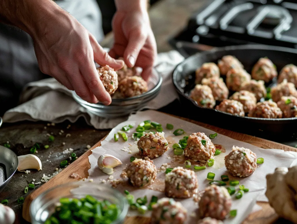 Korean BBQ Meatballs
