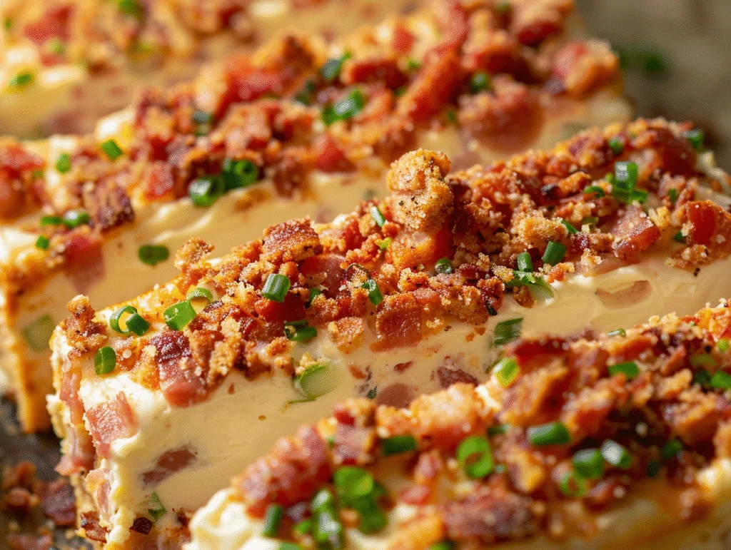 Million Dollar Bacon Cheese Log 