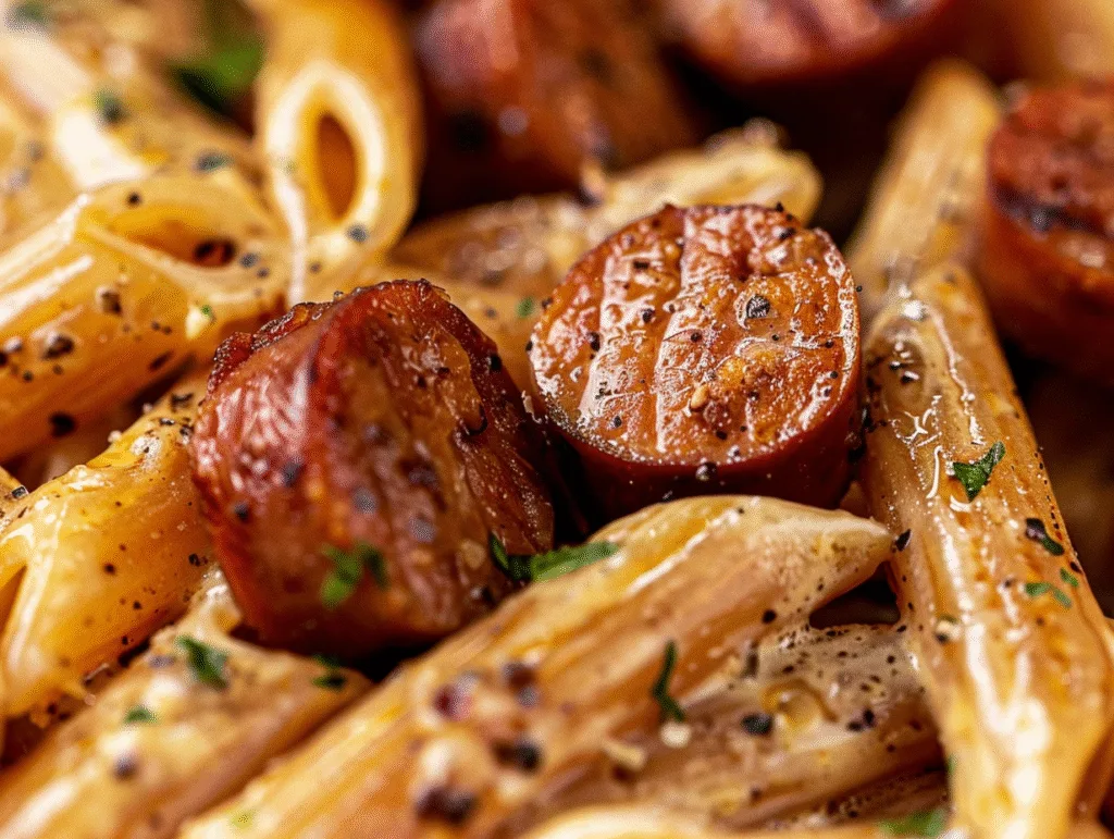 One-Pot Kielbasa Pasta