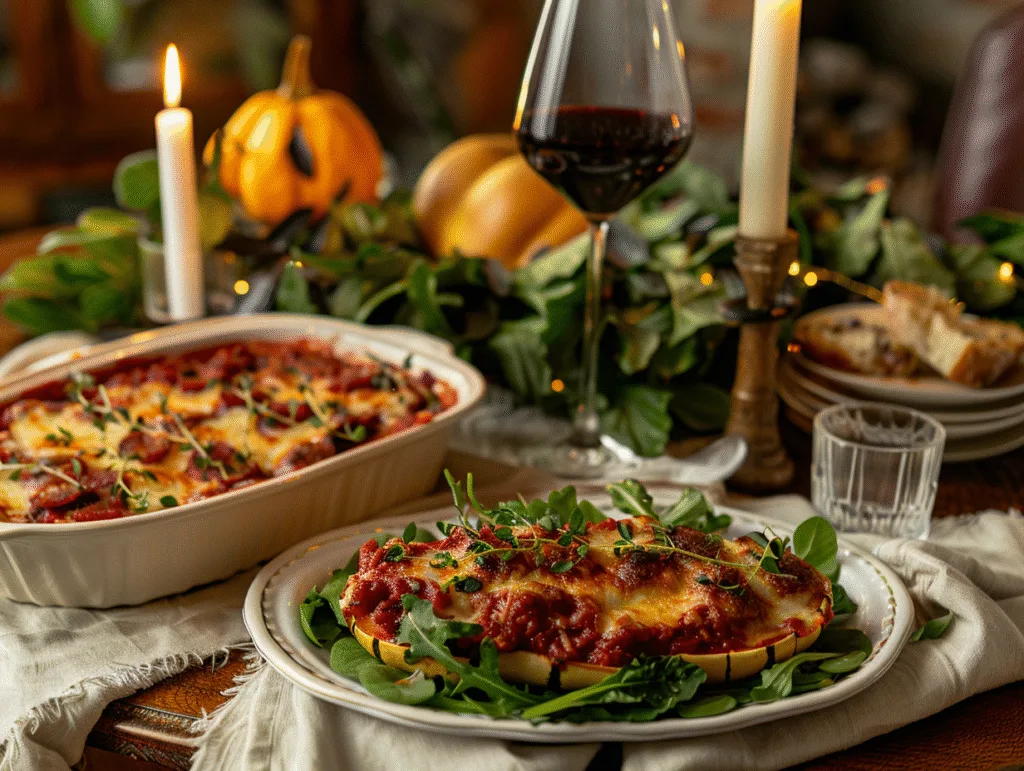 Turkey Marinara Spaghetti Squash