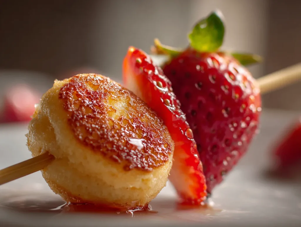 healthy pancake skewers