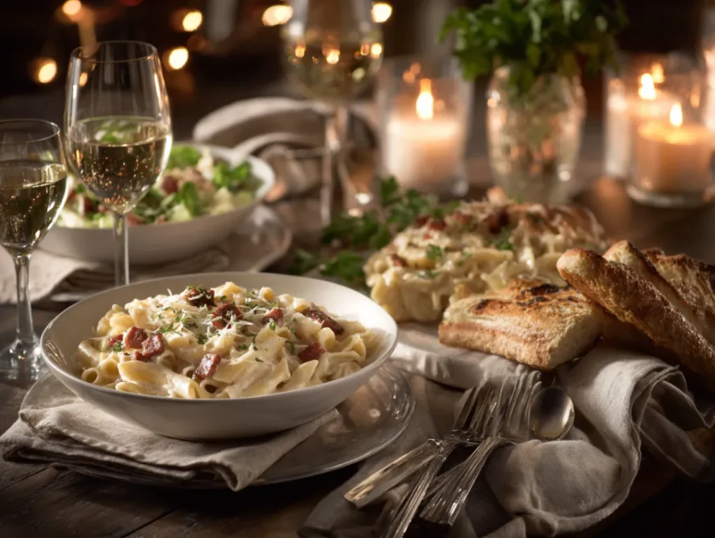 Kielbasa Alfredo Pasta