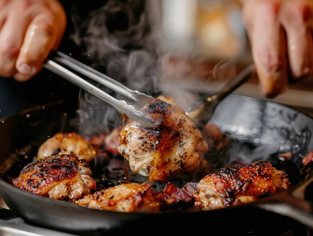 Maple Garlic Bacon Chicken