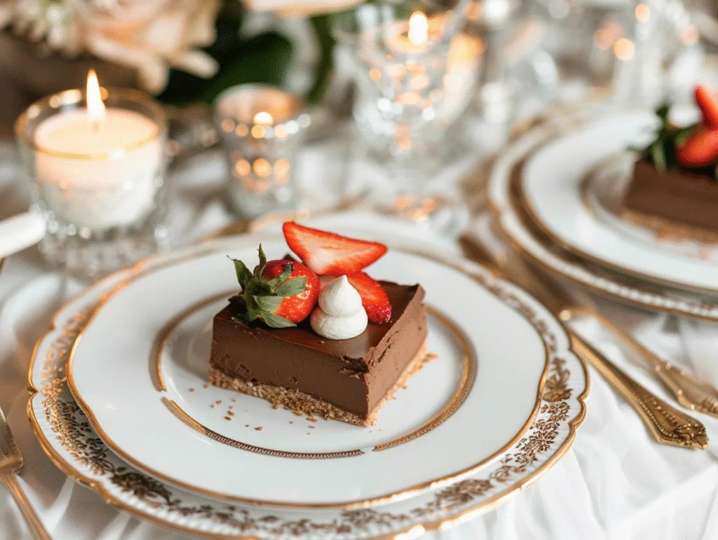 no-bake chocolate cheesecake bars