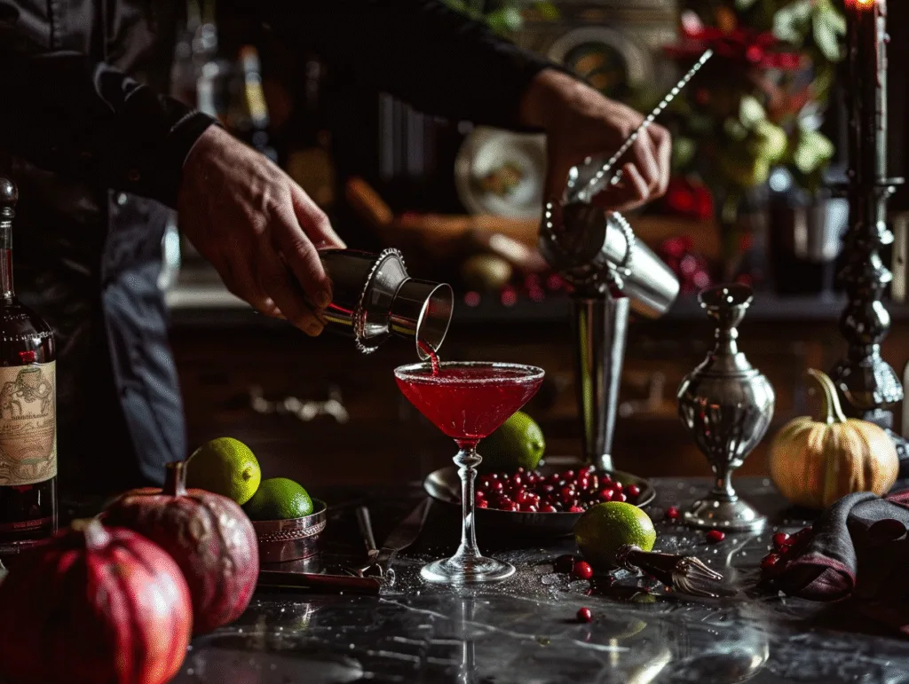 vampire martini halloween