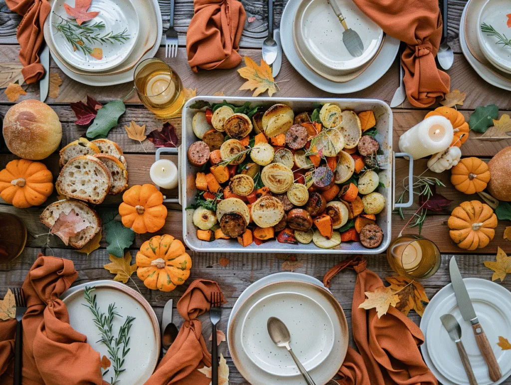 Autumn sheet pan dinners