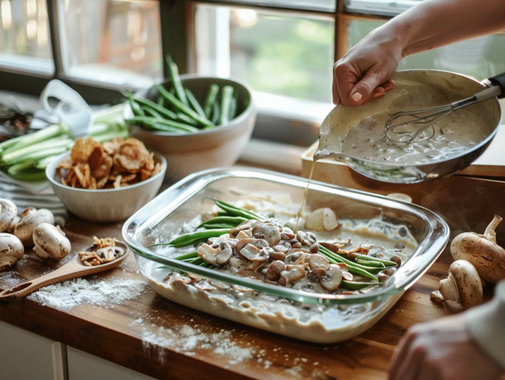 Gluten free green bean casserole