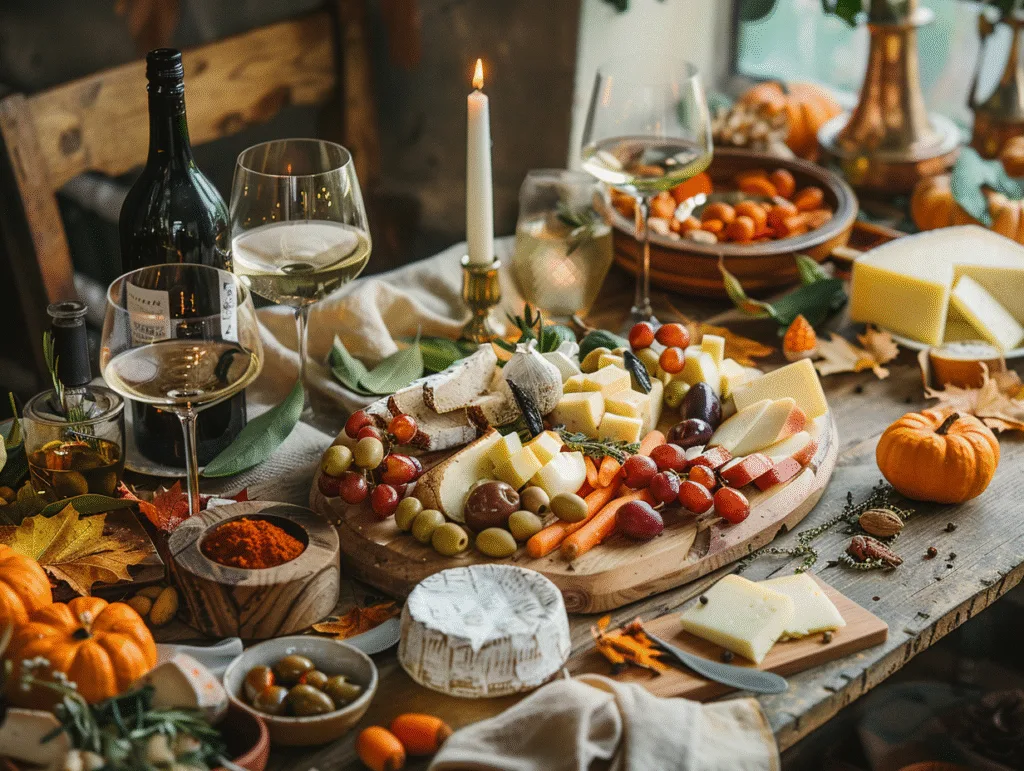 Gorgeous fall vegetable platter