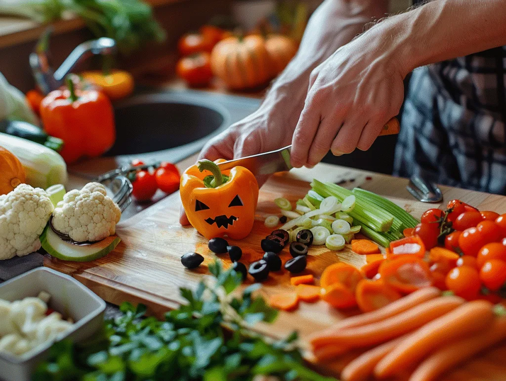 Halloween Veggie Tray Ideas