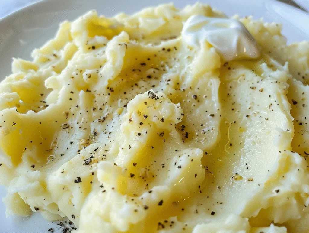 Mashed potatoes recipes