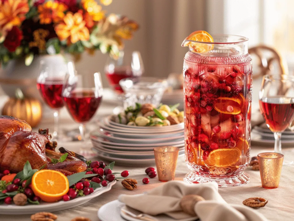 Non-Alcoholic Thanksgiving Drinks Recipes