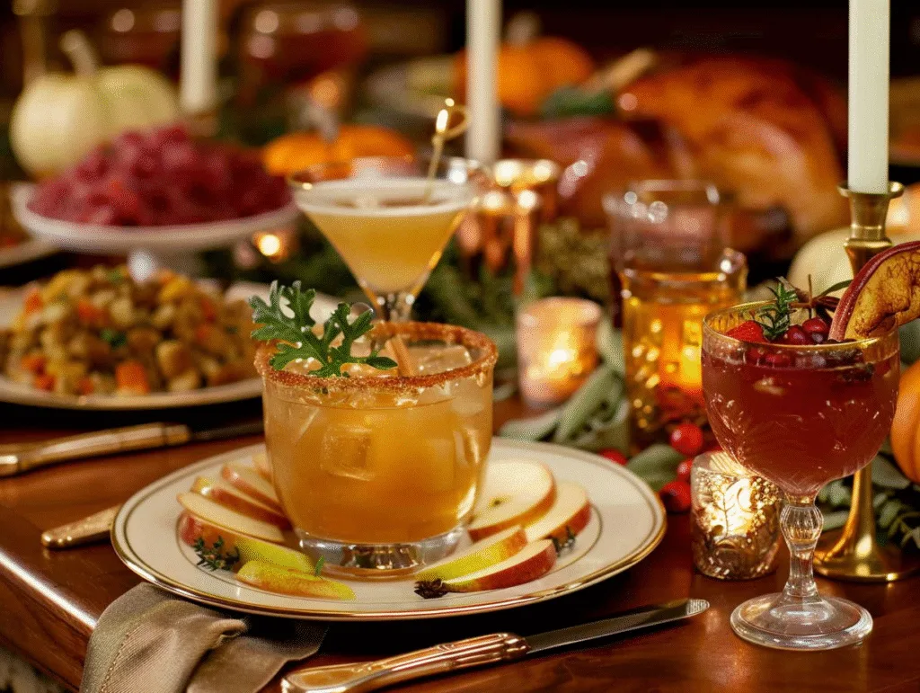 Quick Thanksgiving cocktails