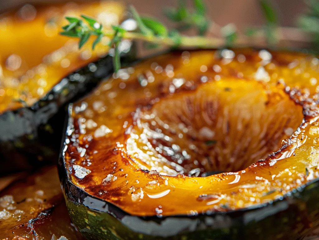 maple roasted acorn squash recipe
