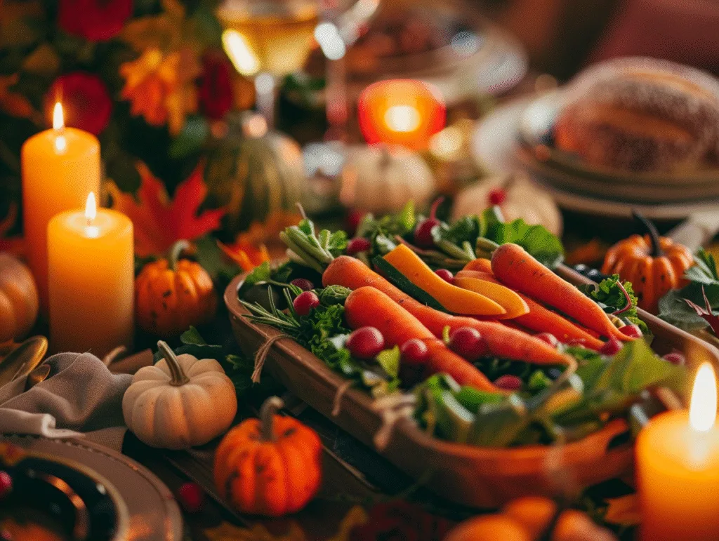 Thanksgiving veggie tray
