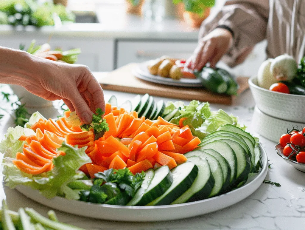 Turkey Veggie Platter