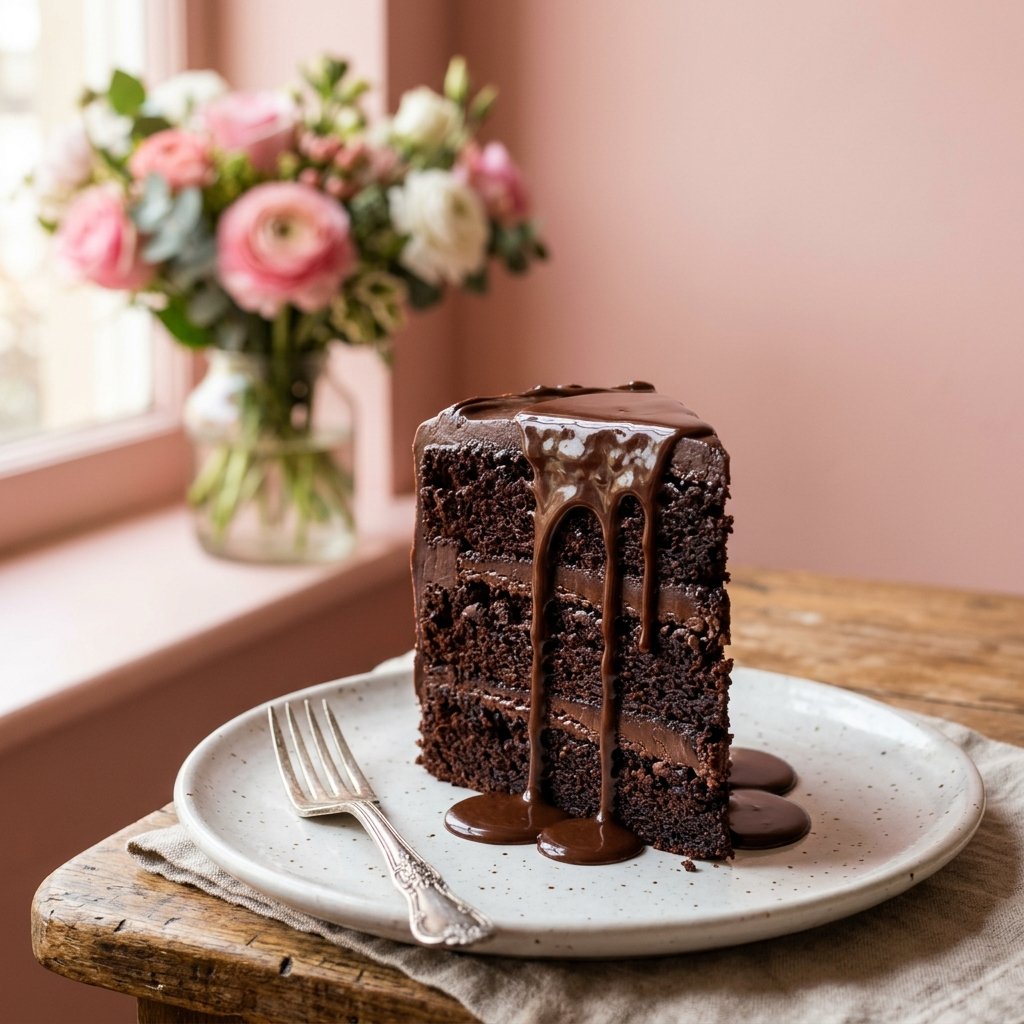 Chocolate Fudge Drip Cake